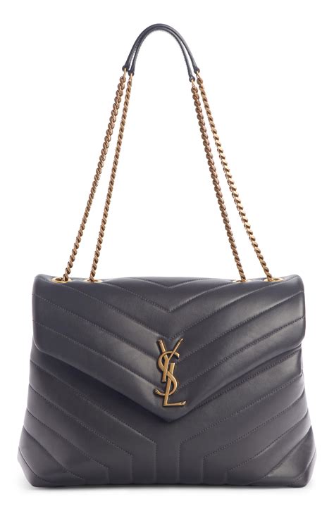 ysl lou lou grey|lou lou ysl medium.